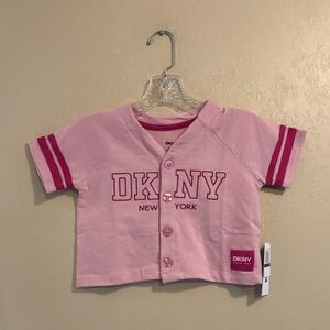 NWT DKNY girls Baseball Jersey sz 5